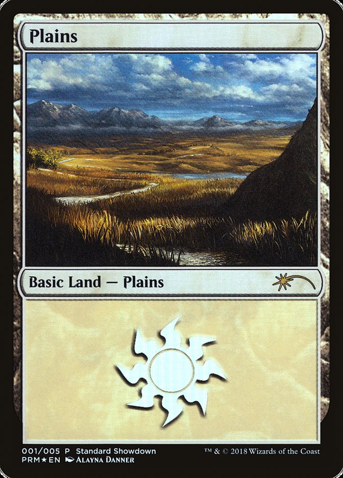 Plains (Alayna Danner) [Standard Showdown Promos] | Grognard Games