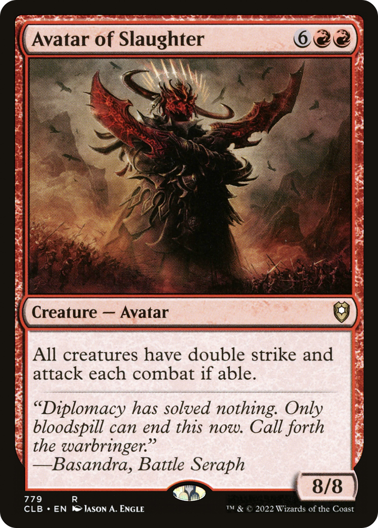 Avatar of Slaughter [Commander Legends: Battle for Baldur's Gate] | Grognard Games