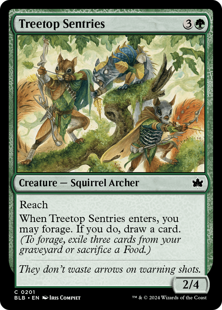 Treetop Sentries [Bloomburrow] | Grognard Games