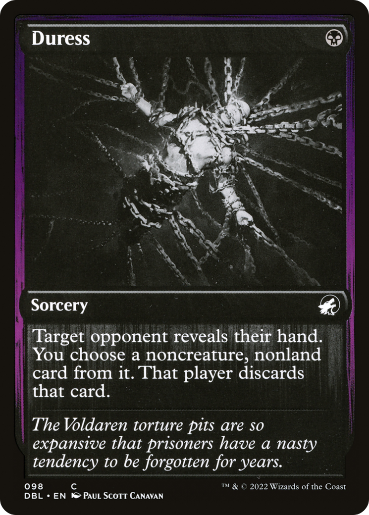 Duress [Innistrad: Double Feature] | Grognard Games