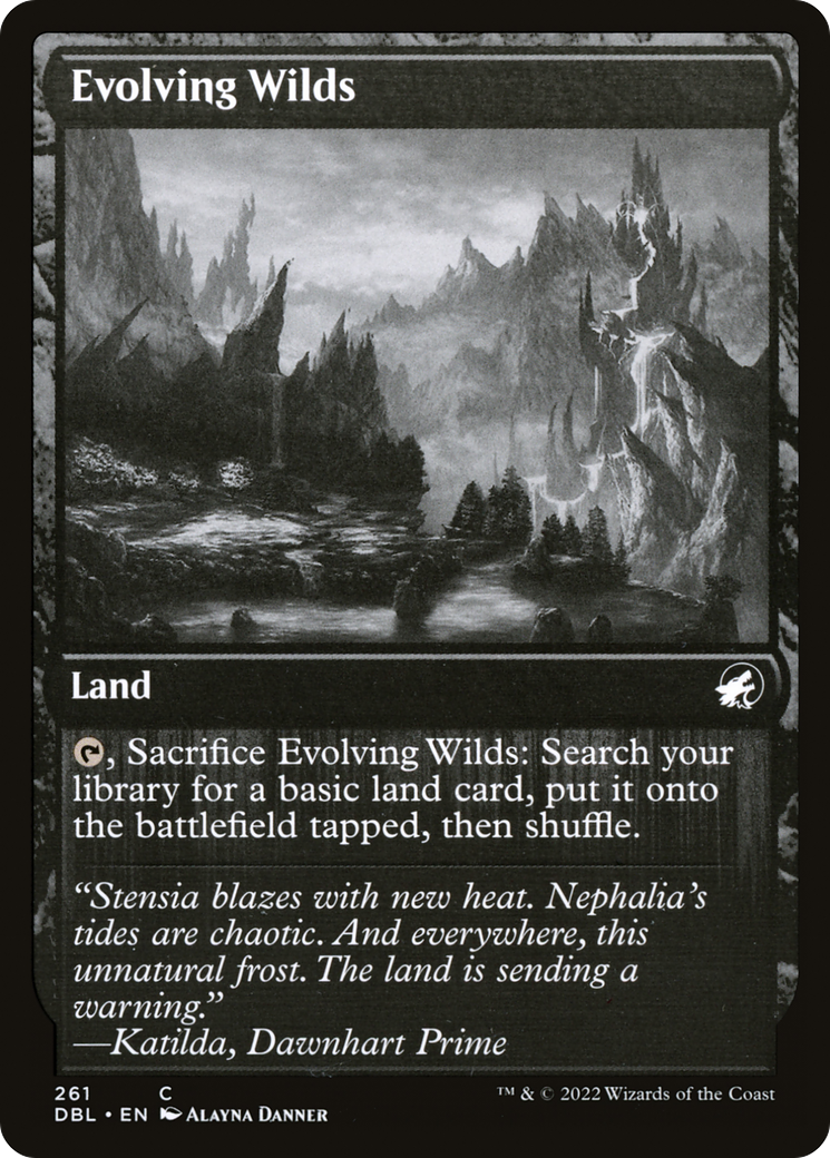 Evolving Wilds (261) [Innistrad: Double Feature] | Grognard Games