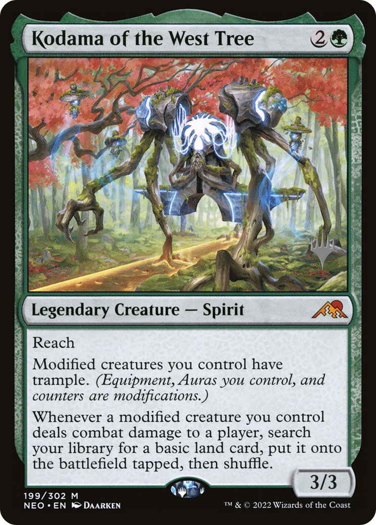 Kodama of the West Tree (Promo Pack) [Kamigawa: Neon Dynasty Promos] | Grognard Games