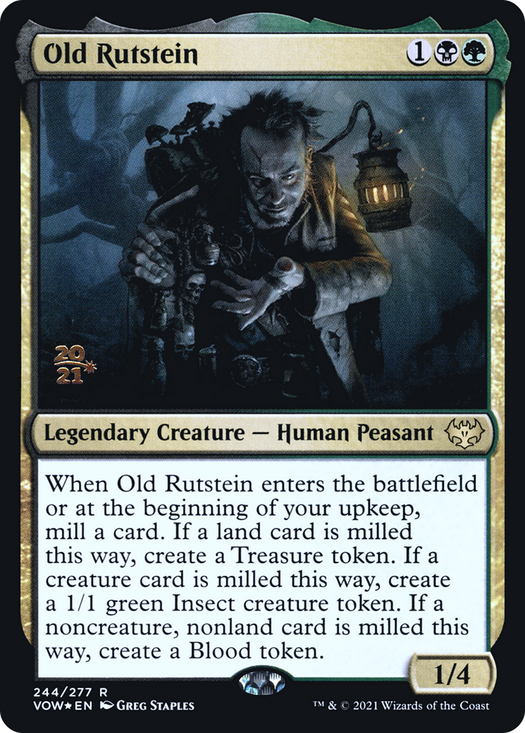 Old Rutstein [Innistrad: Crimson Vow Prerelease Promos] | Grognard Games