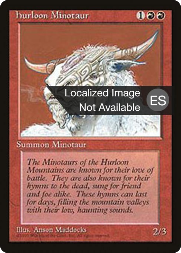 Hurloon Minotaur [Fourth Edition (Foreign Black Border)] | Grognard Games