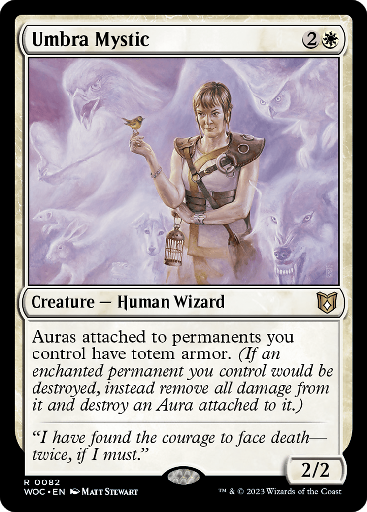 Umbra Mystic [Wilds of Eldraine Commander] | Grognard Games
