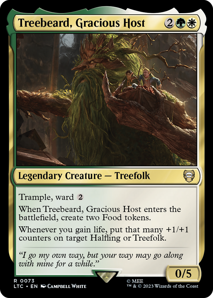 Treebeard, Gracious Host [The Lord of the Rings: Tales of Middle-Earth Commander] | Grognard Games