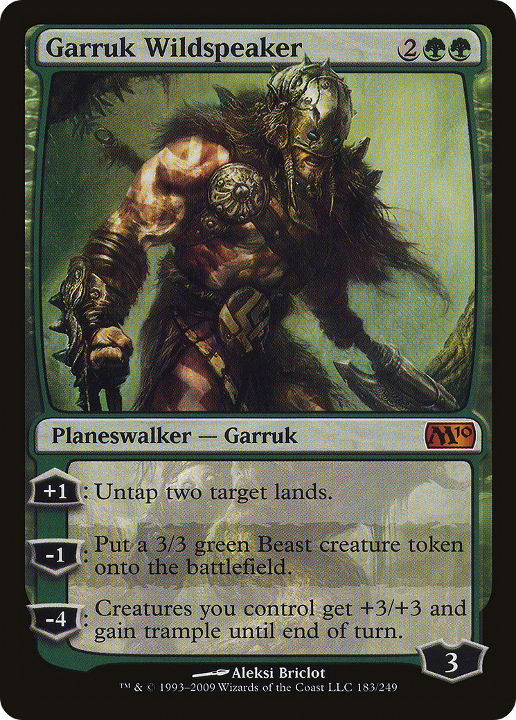 Garruk Wildspeaker [Magic 2010] | Grognard Games
