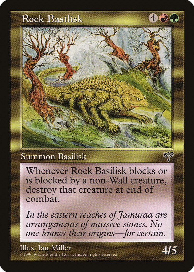 Rock Basilisk [Mirage] | Grognard Games