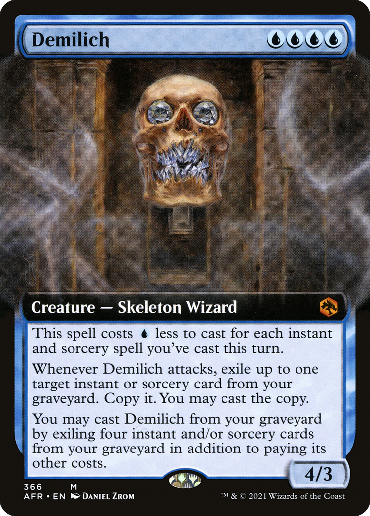 Demilich (Extended) [Dungeons & Dragons: Adventures in the Forgotten Realms] | Grognard Games