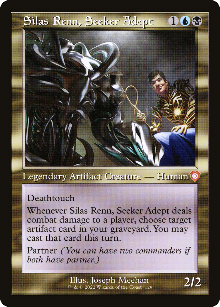 Silas Renn, Seeker Adept (Retro) [The Brothers' War Commander] | Grognard Games