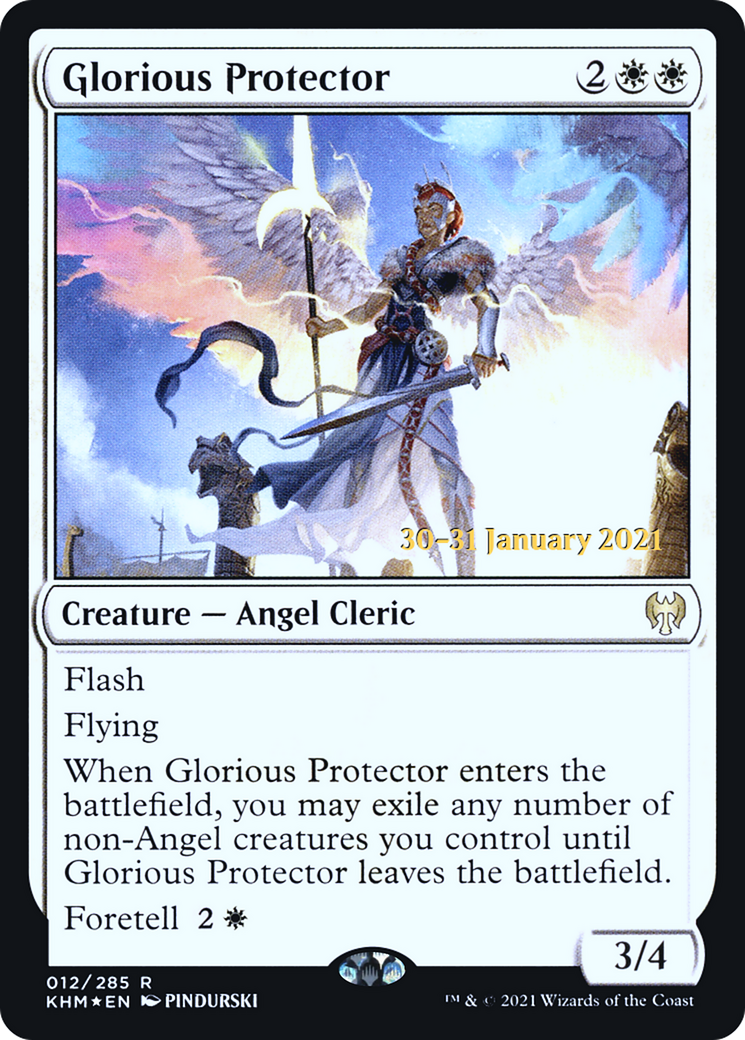 Glorious Protector [Kaldheim Prerelease Promos] | Grognard Games