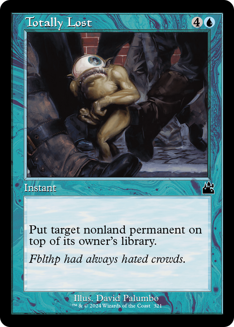 Totally Lost (Retro Frame) [Ravnica Remastered] | Grognard Games