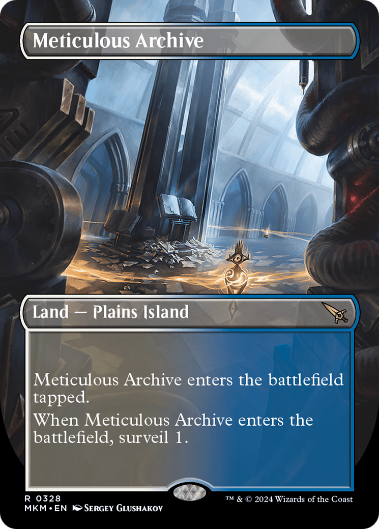 Meticulous Archive (Borderless) [Murders at Karlov Manor] | Grognard Games