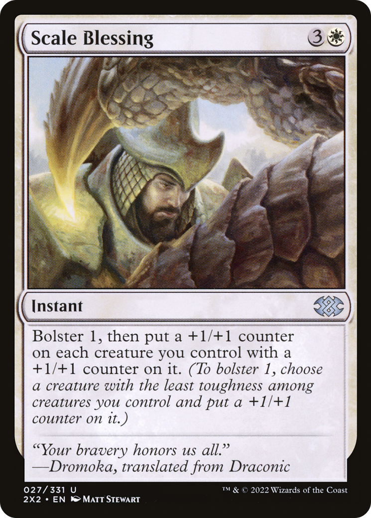 Scale Blessing [Double Masters 2022] | Grognard Games