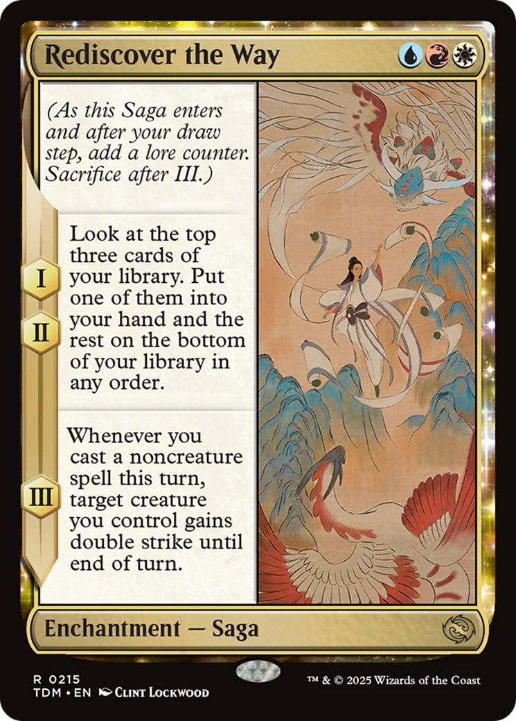 Rediscover the Way [Tarkir: Dragonstorm] | Grognard Games