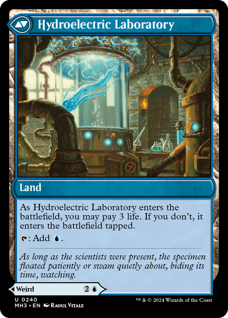 Hydroelectric Specimen [Modern Horizons 3] | Grognard Games