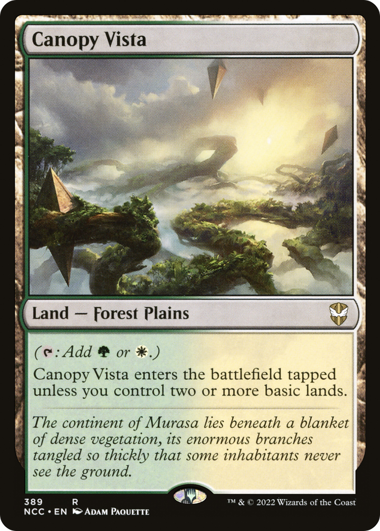 Canopy Vista [Streets of New Capenna Commander] | Grognard Games
