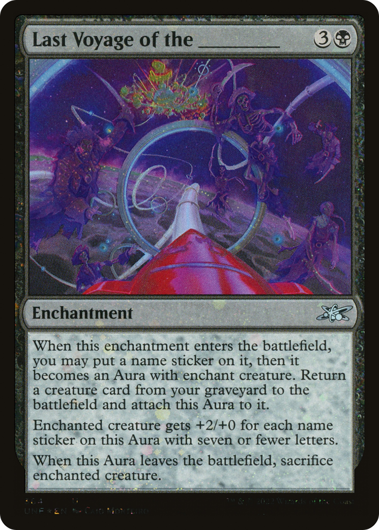 Last Voyage of the _____ (Galaxy Foil) [Unfinity] | Grognard Games