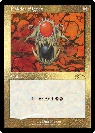 Rakdos Signet (Retro) (Foil Etched) [Secret Lair Drop Series] | Grognard Games