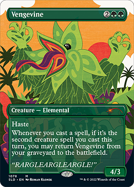 Vengevine (Borderless) [Secret Lair Drop Series] | Grognard Games