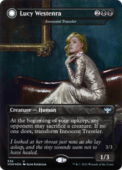 Innocent Traveler // Malicious Invader - Lucy Westenra // Lucy, Arisen Vampire [Innistrad: Crimson Vow] | Grognard Games