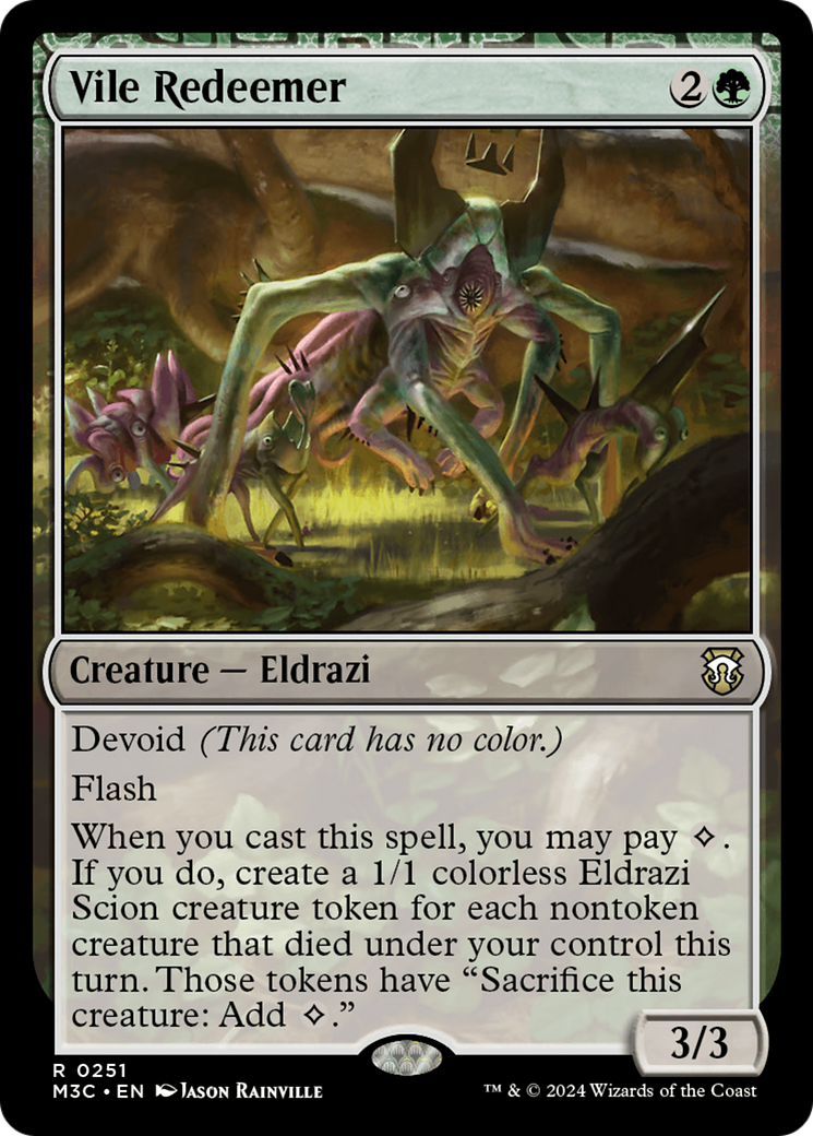 Vile Redeemer [Modern Horizons 3 Commander] | Grognard Games