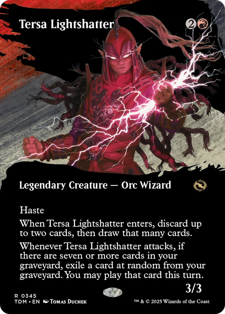 Tersa Lightshatter (Borderless) [Tarkir: Dragonstorm] | Grognard Games