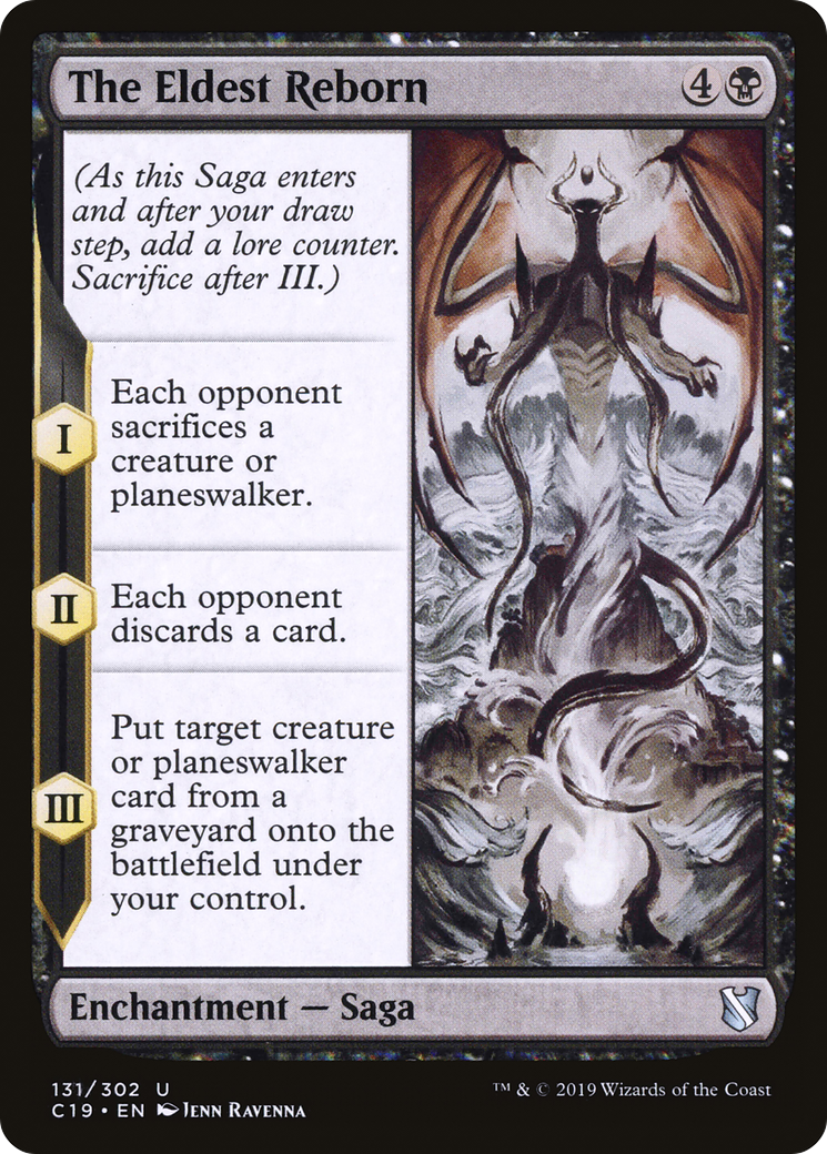 The Eldest Reborn [Commander 2019] | Grognard Games