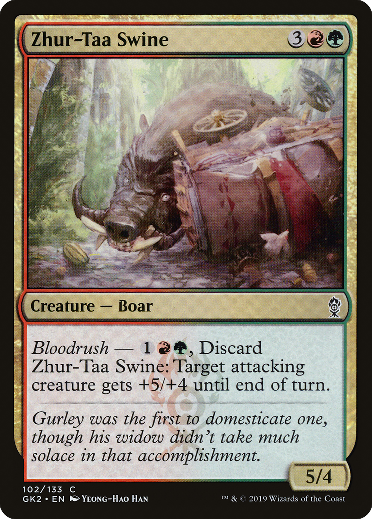 Zhur-Taa Swine [Ravnica Allegiance Guild Kit] | Grognard Games