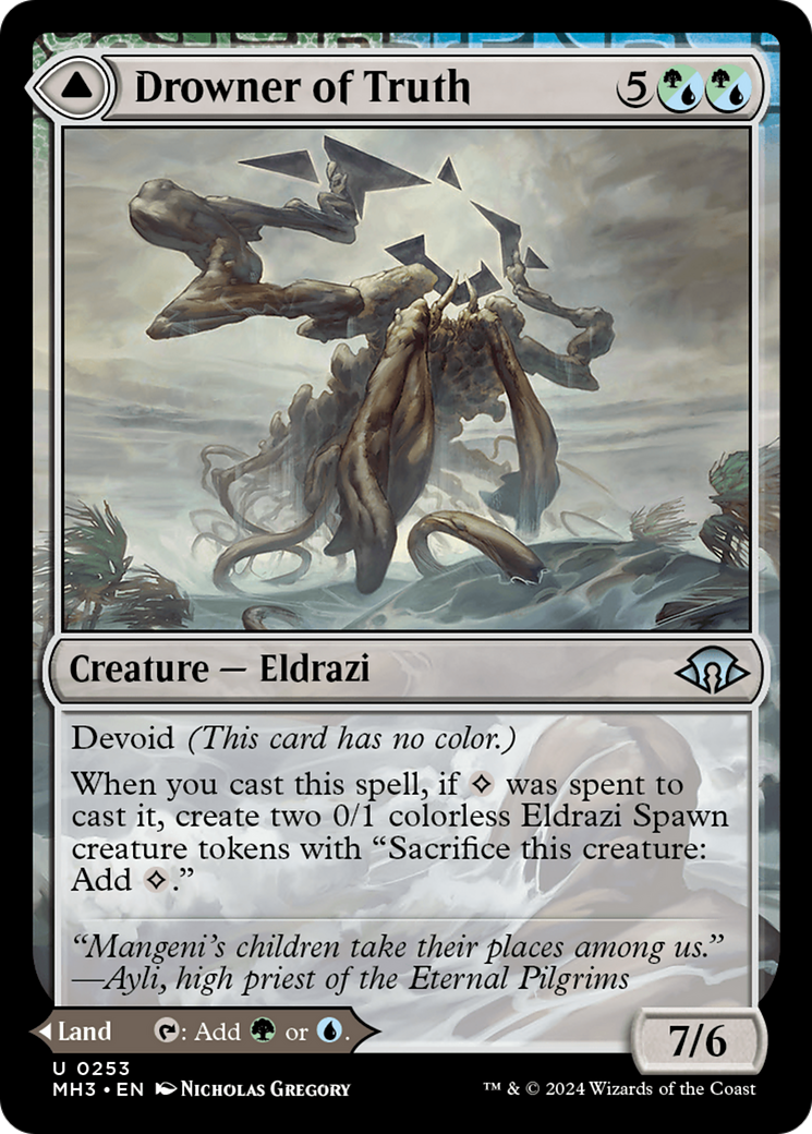 Drowner of Truth // Drowned Jungle [Modern Horizons 3] | Grognard Games