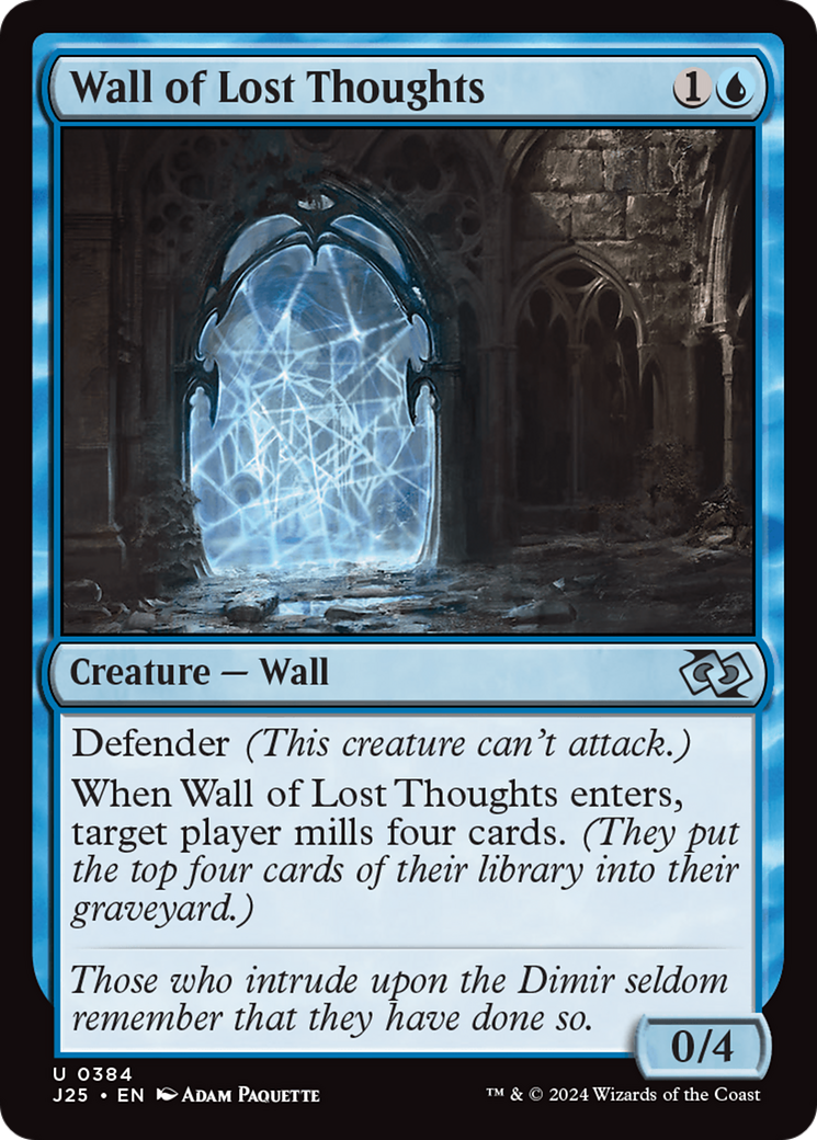 Wall of Lost Thoughts [Foundations Jumpstart] | Grognard Games