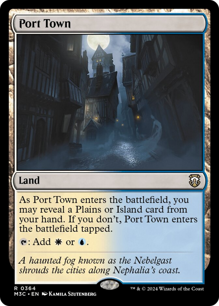 Port Town (Ripple Foil) [Modern Horizons 3 Commander] | Grognard Games