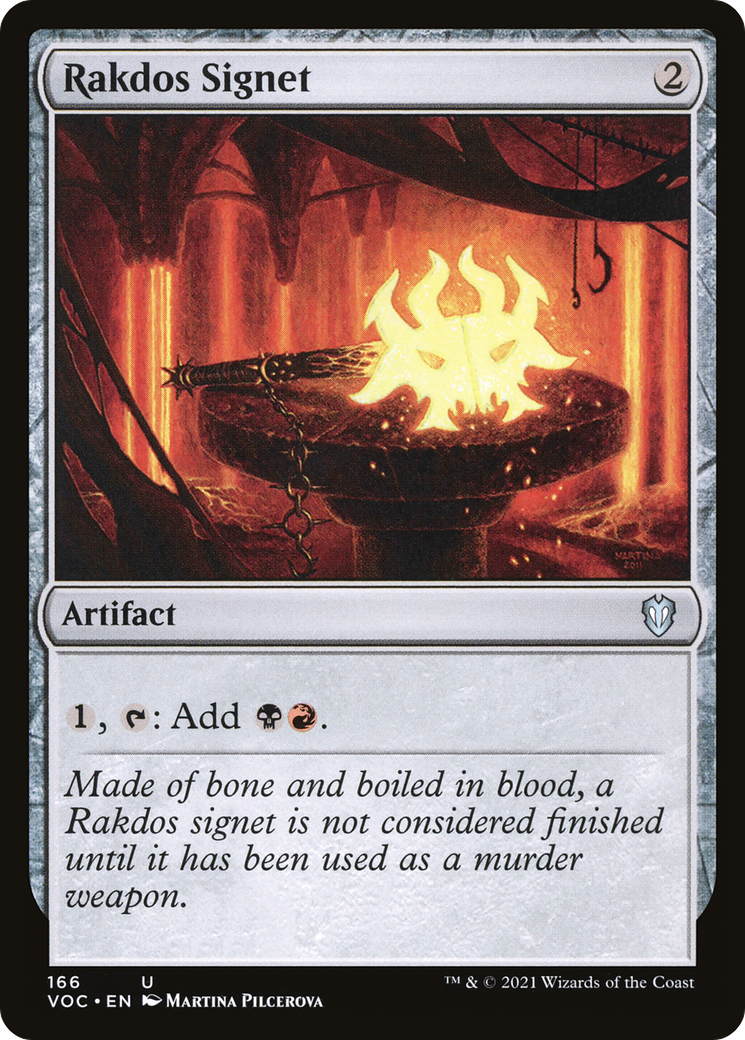 Rakdos Signet [Innistrad: Crimson Vow Commander] | Grognard Games
