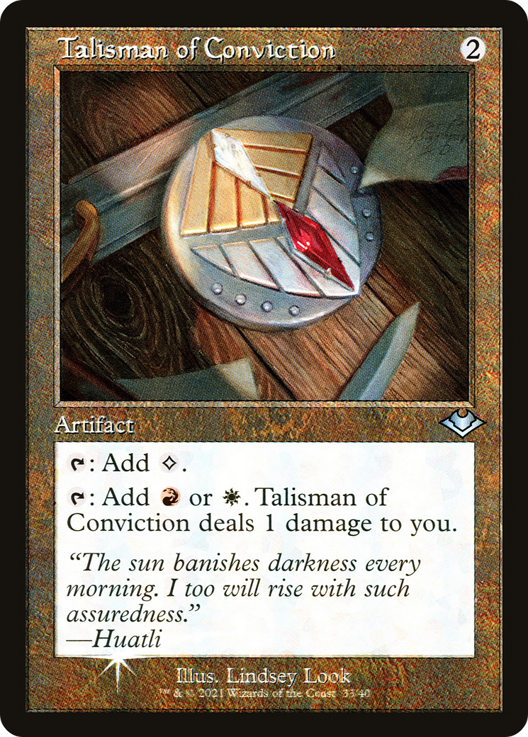 Talisman of Conviction (Retro) [Modern Horizons] | Grognard Games