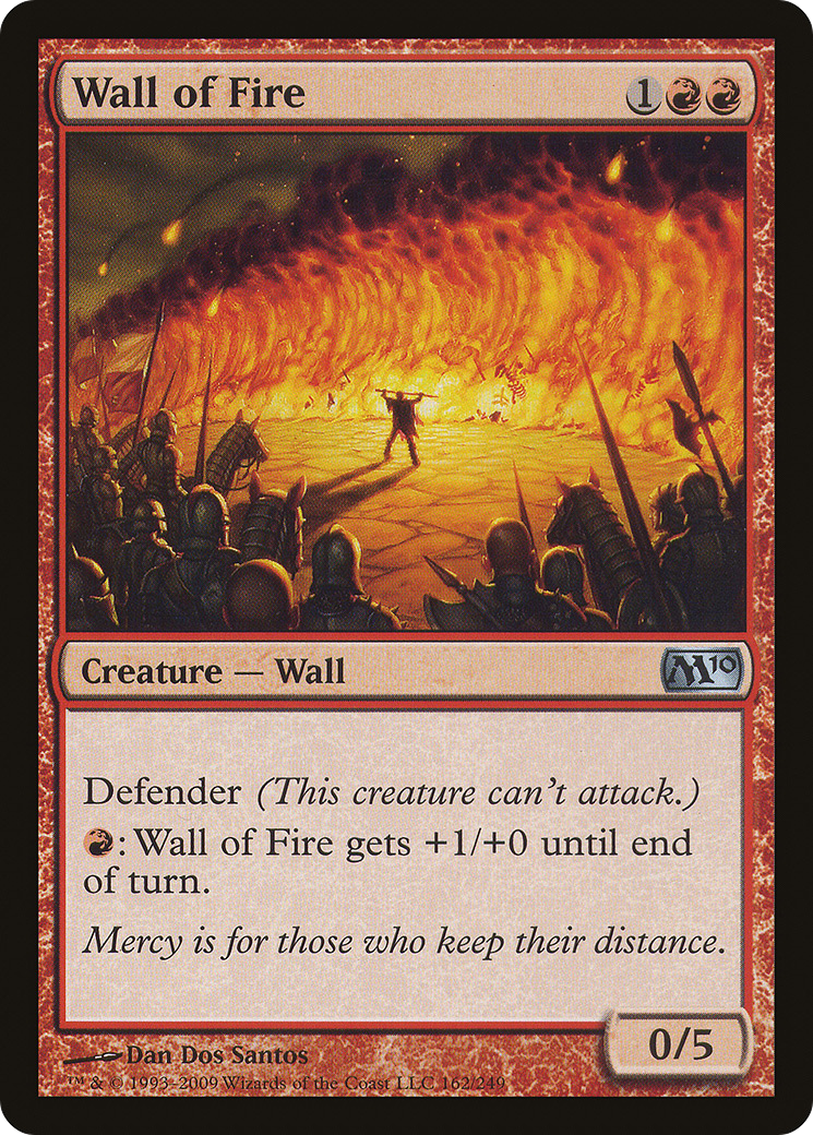 Wall of Fire [Magic 2010] | Grognard Games
