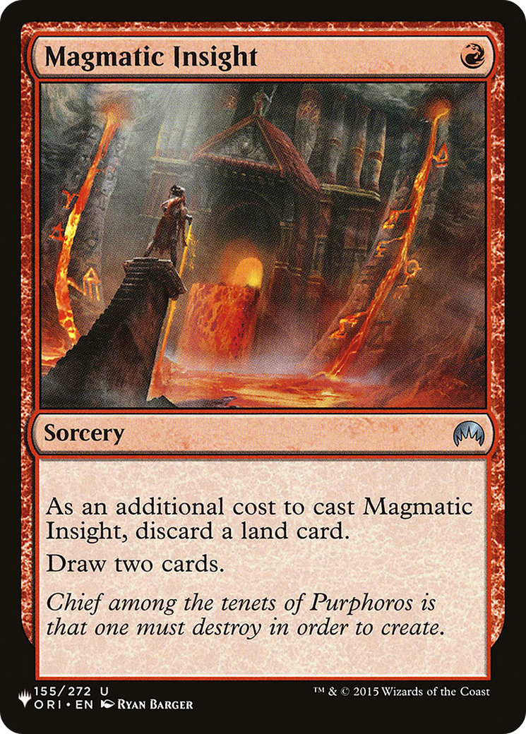 Magmatic Insight [The List] | Grognard Games