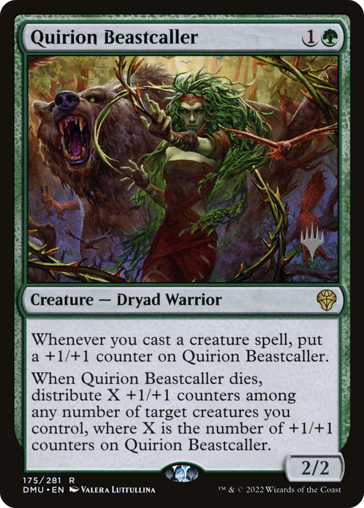 Quirion Beastcaller (Promo Pack) [Dominaria United Promos] | Grognard Games