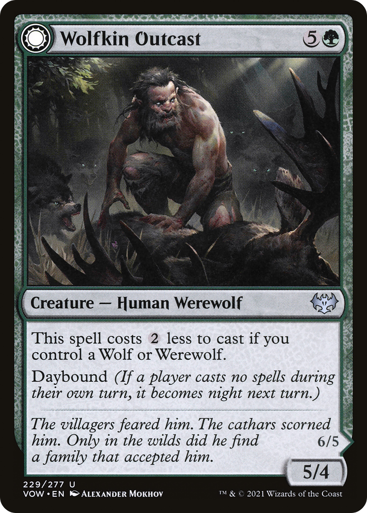 Wolfkin Outcast // Wedding Crasher [Innistrad: Crimson Vow] | Grognard Games
