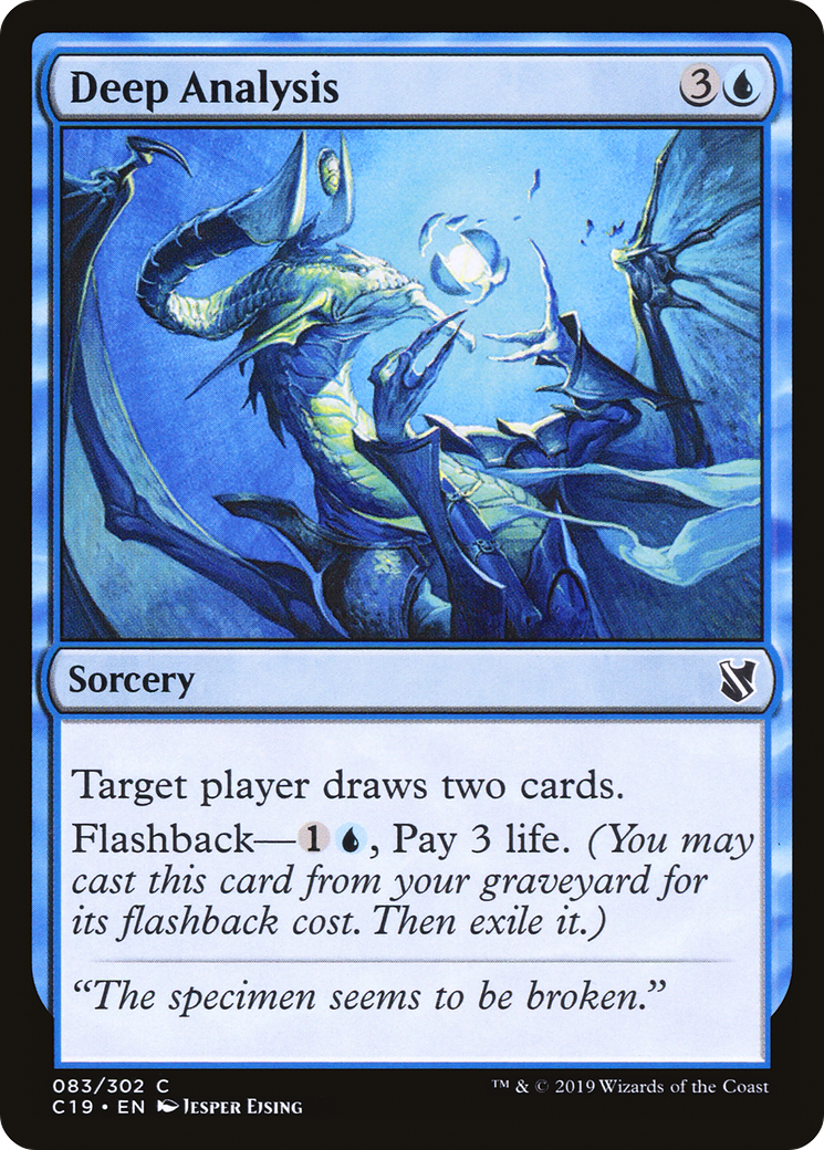 Deep Analysis [Commander 2019] | Grognard Games