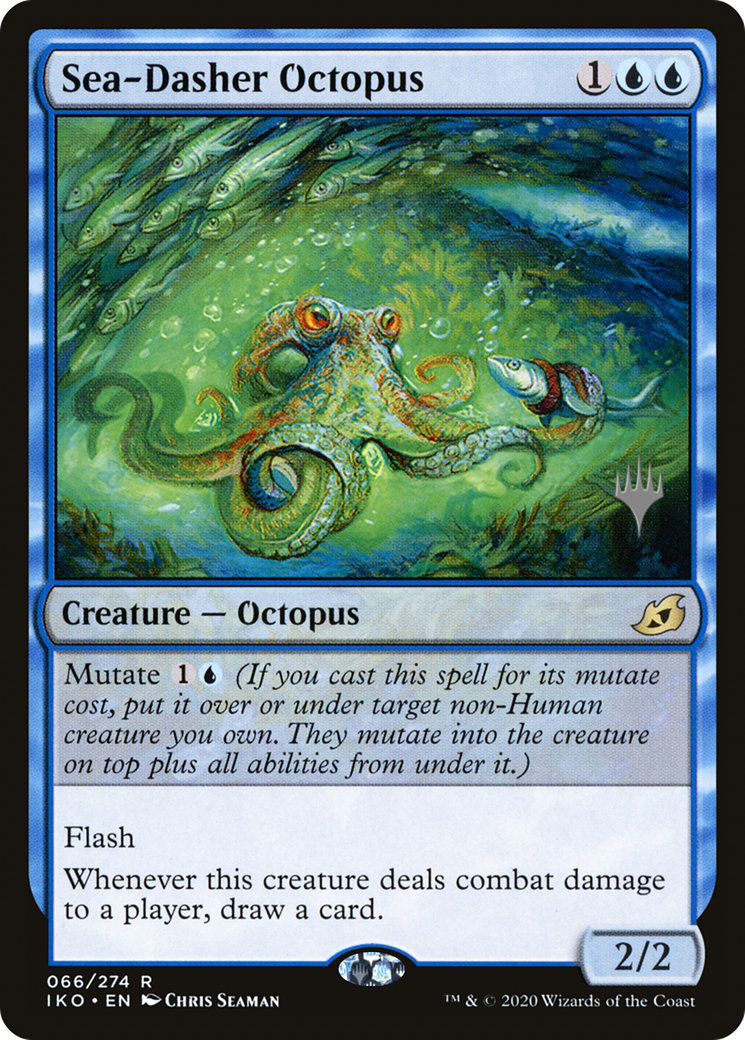 Sea-Dasher Octopus (Promo Pack) [Ikoria: Lair of Behemoths Promos] | Grognard Games