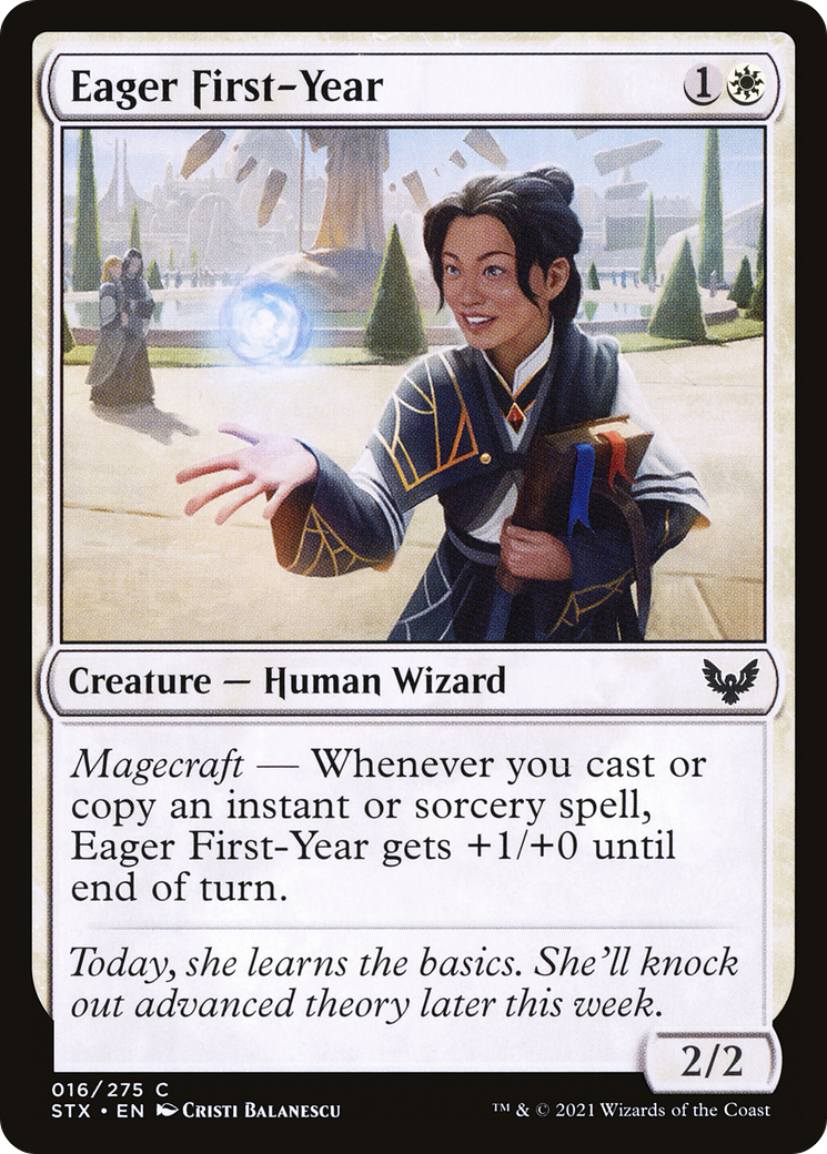 Eager First-Year [Strixhaven: School of Mages] | Grognard Games