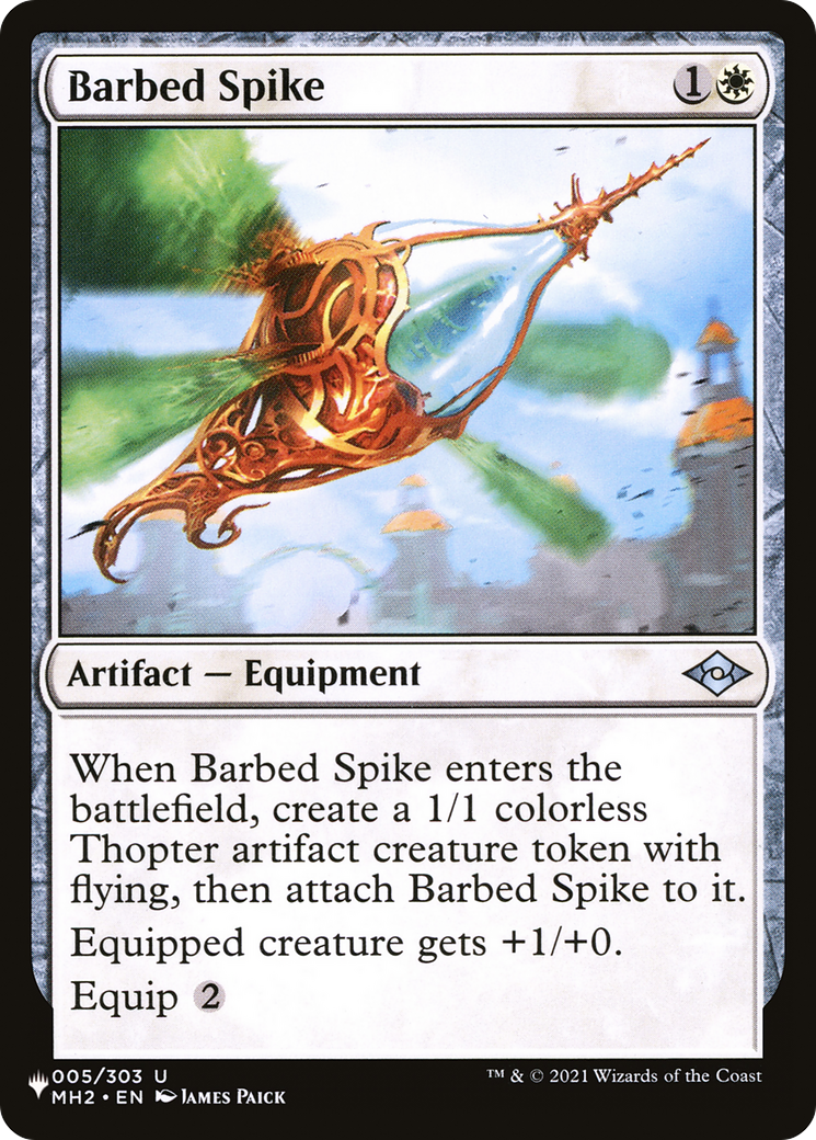 Barbed Spike [The List Reprints] | Grognard Games