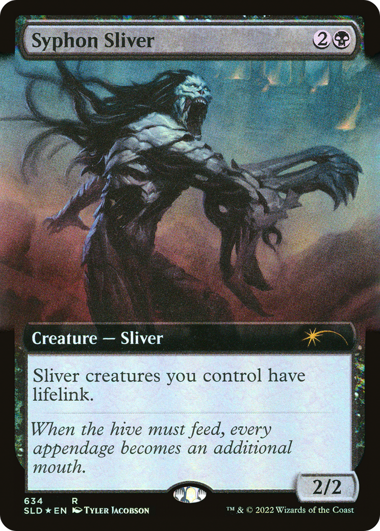 Syphon Sliver (Extended Art) [Secret Lair Drop Promos] | Grognard Games