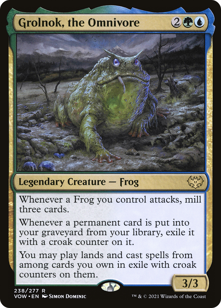 Grolnok, the Omnivore [Innistrad: Crimson Vow] | Grognard Games