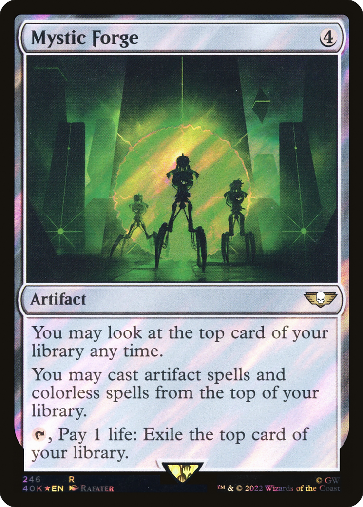 Mystic Forge (Surge Foil) [Universes Beyond: Warhammer 40,000] | Grognard Games