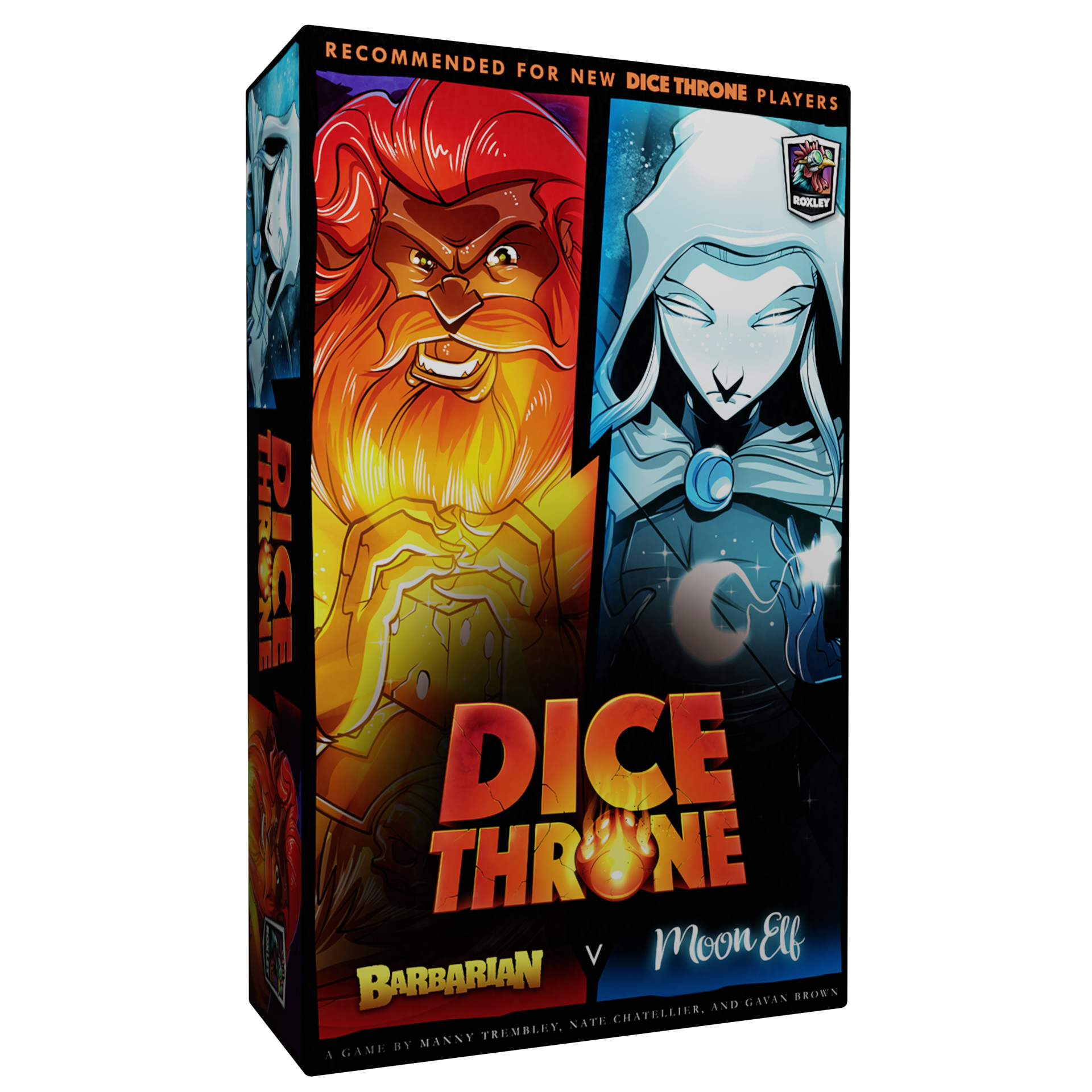 Dice Throne - Barbarian v Moon Elf | Grognard Games