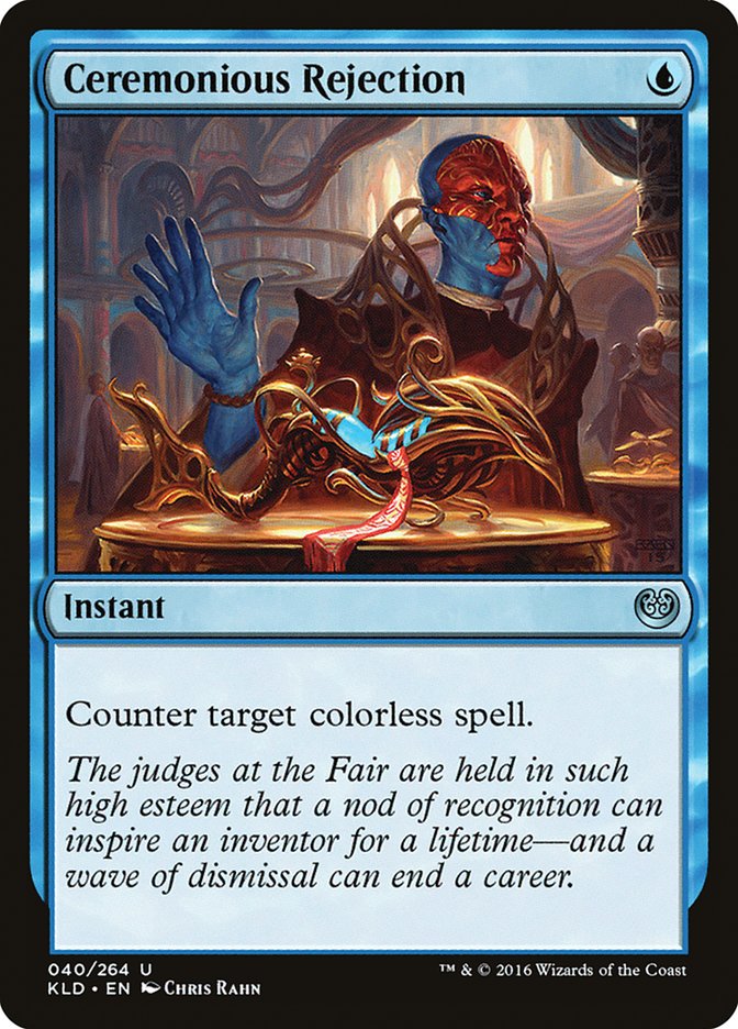 Ceremonious Rejection [Kaladesh] | Grognard Games