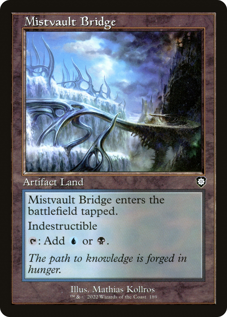 Mistvault Bridge (Retro) [The Brothers' War Commander] | Grognard Games