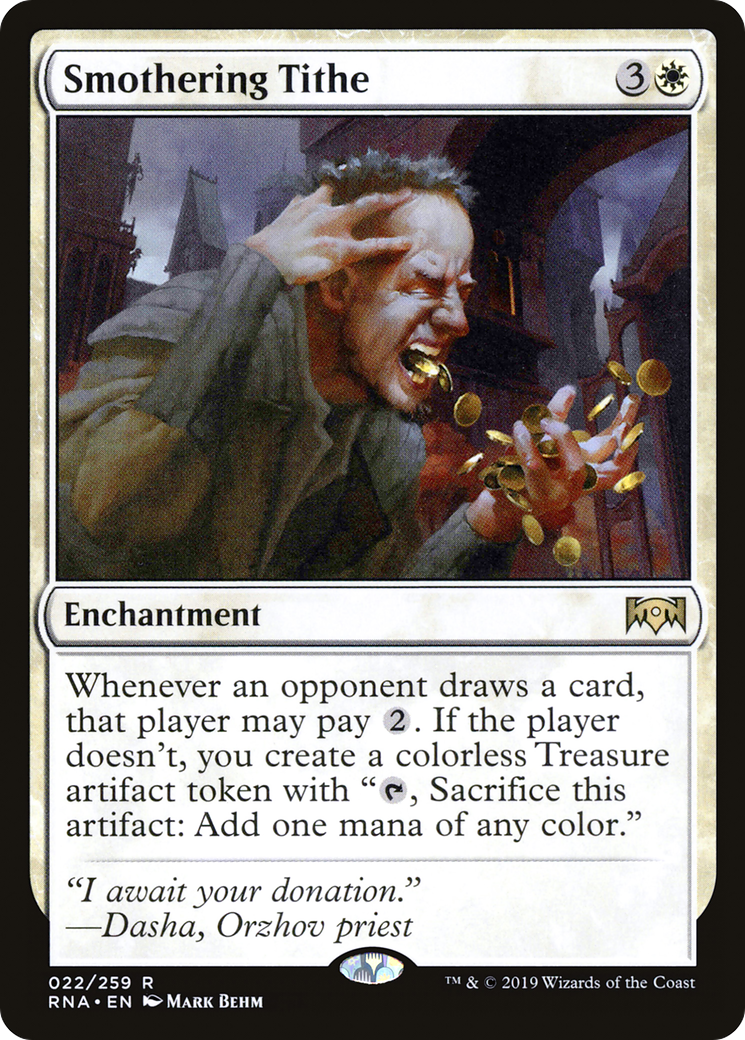Smothering Tithe (RNA-022) - Ravnica Allegiance Foil | Grognard Games