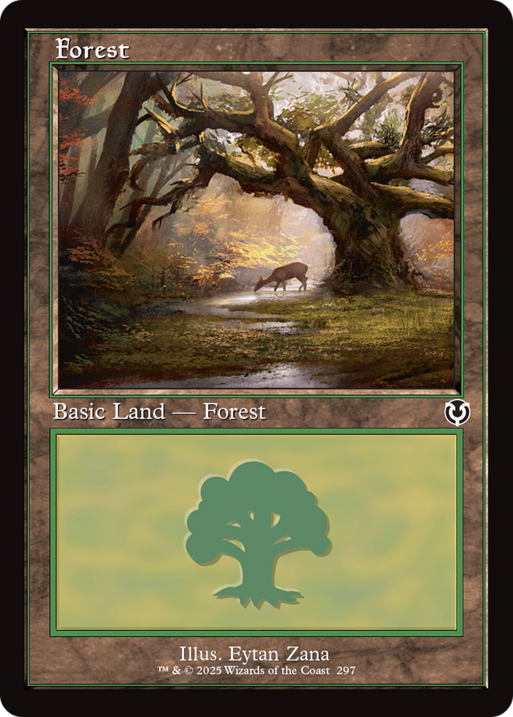 Forest (297) (Retro Frame) [Innistrad Remastered] | Grognard Games